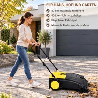 80 cm Kehrmaschine Headus | Handkehrmaschine | Straßen