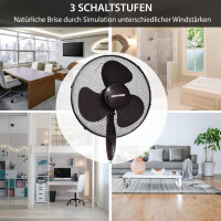 Ventilator mit Oszillation Glittera | Standventilator | Bode