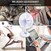 Oszillierender Tischventilator Glurixa | Büroventilator