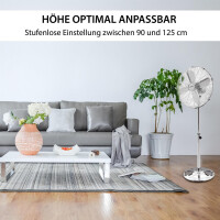 Retro Standventilator Sprickel | Bodenventilator mit Oszilla