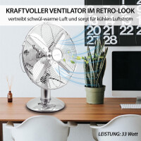 Retro Tischventilator mit Oszill gallery 7_2nd