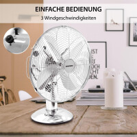 Retro Tischventilator mit Oszillation Blinara | Ventilator T