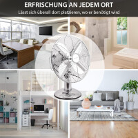 Retro Tischventilator mit Oszillation Blinara | Ventilator T