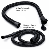 10 l Schlammsauger für Teich | Teichsauger | Schlammsau