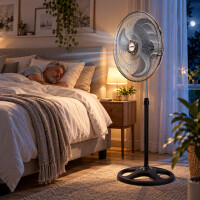 3in1 Edelstahl Standventilator | Tischventilator | Wandventi
