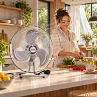 3in1 Edelstahl Standventilator | Tischventilator | Wandventi