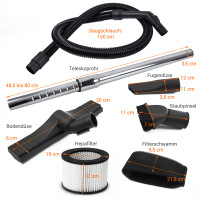 30 l Nass Trockensauger Huracan | Nasssauger | Industriestau