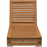 Gartenliege Teak Korsika Massivholz Wetterfest 3