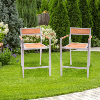 Barhocker Garzone 59 x 59 x 110 cm Edelstahl 10