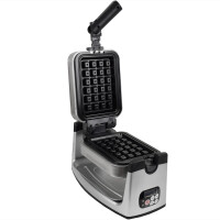 Waffeleisen Belgische Waffeln rotierend Digital Edelstahl Sn