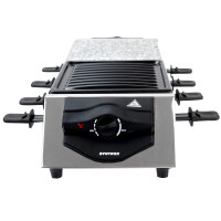 Raclette für 8 Personen | heißer Stein | 1200W | 