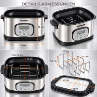 16 in1 Sous Vide Garer | Kocher Marsipu | Multikocher | Vaku