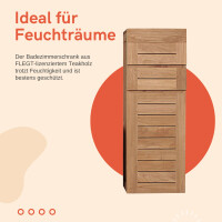 Badschrank Torsby (hängend) 40 x 45 x 123,5 cm 7