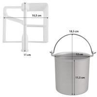 1,0 l Eismaschine mit Kompressor Polari 10