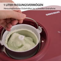 1,0 l Eismaschine mit Kompressor Polari 4