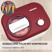 1,0 l Eismaschine mit Kompressor Polari 6