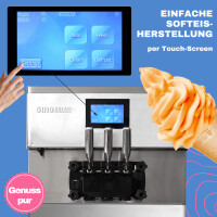 50 l Profi Softeismaschine mit Schwellpumpe Floreno 4