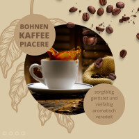 Piacere Cafe Kaffee Bohnen 4