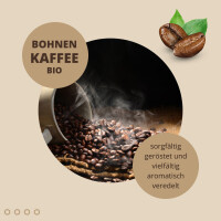 BIO Cafe Crema Kaffee Bohnen 4
