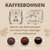 BIO Cafe Crema Kaffee Bohnen 5