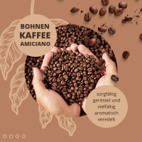 Amiciano Cafe Crema Kaffee Bohnen 4