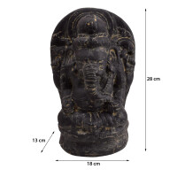 Ganesha Figur Gott Miraj 13 x 18 x 28 cm 7