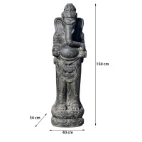 Ganesha Figur Gott Bokaro 35 x 40 x 150 cm 6