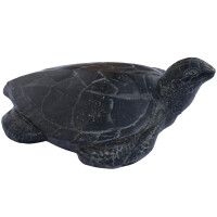 Garten Tierskulptur Wasserschildkröte Hubballi aus Stei