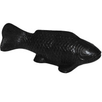 Steinfigur Glücksbringer Fisch Loni Grau 4