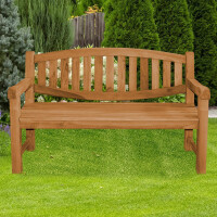 Gartenbank Teakholz Extra Stark Bergomo Massivholz Wetterfes