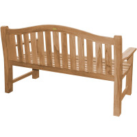 Gartenbank Teakholz Extra Stark Catania Massivholz Wetterfes