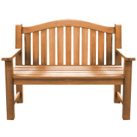 Gartenbank Teakholz Extra Stark Catania Massivholz Wetterfes