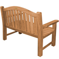 Gartenbank Teakholz Extra Stark Catania Massivholz Wetterfes