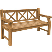 Teak Friesenbank Extra Stark Märstak Massivholz Wetterf