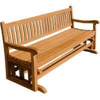 Teak Schaukelbank Roma Massivhol gallery 27_2nd