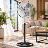 3in1 Edelstahl Standventilator | Tischventilator | Wandventi