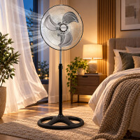 3in1 Edelstahl Standventilator | Tischventilator | Wandventi