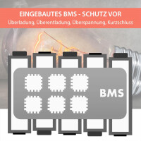 100Ah 12V Lifepo 4 Lithium Batterie | Akku mit BMS 11