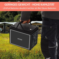 60Ah 12V Lifepo 4 Lithium Batterie | Akku mit BMS, Display 3