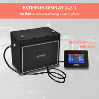 60Ah 12V Lifepo 4 Lithium Batterie | Akku mit BMS, Display 4