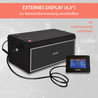 300Ah 12V Lifepo 4 Lithium Batterie | Akku mit BMS, Bluetoot