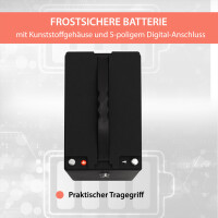 40Ah 12V Lifepo 4 Lithium Batterie | Akku mit BMS, Bluetooth