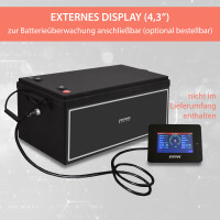 200Ah 12V Lifepo 4 Lithium Batterie | Akku mit BMS, Bluetoot