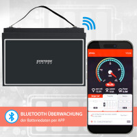 100Ah 12V Lifepo 4 Lithium Batterie | Akku mit BMS, Bluetoot