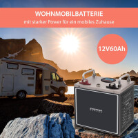 60Ah 12V Lifepo 4 Lithium Batterie | Akku Frostsicher mit BM