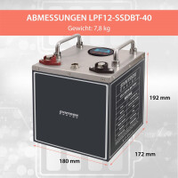 40Ah 12V Lifepo 4 Lithium Batterie | Akku Frostsicher mit BM