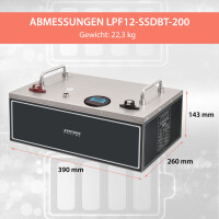 200Ah 12V Lifepo 4 Lithium Batterie | Akku Frostsicher mit B