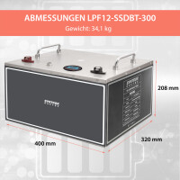 300Ah 12V Lifepo 4 Lithium Batterie | Akku Frostsicher mit B
