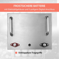 100Ah 12V Lifepo 4 Lithium Batterie | Akku Untersitz mit BMS