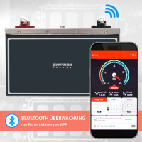 150Ah 12V Lifepo 4 Lithium Batterie | Akku Untersitz mit BMS